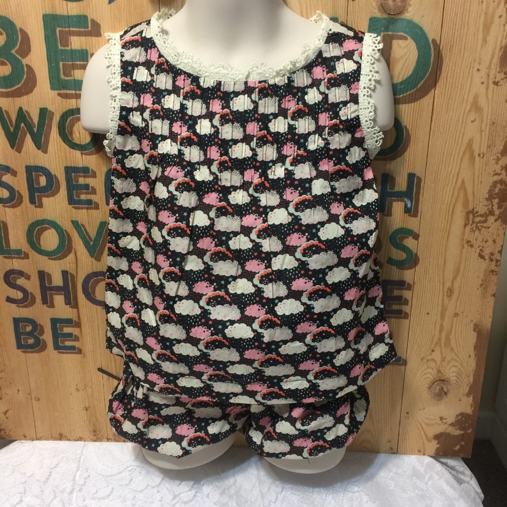 Peek Top and Bloomers set NWT